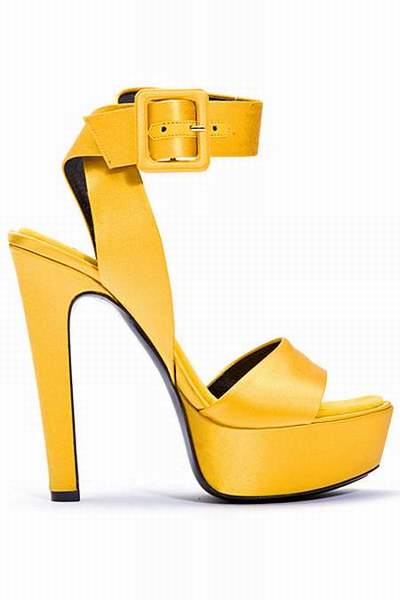 vans jaune fluo