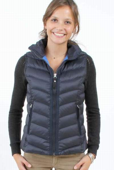 doudoune sans manche femme guess